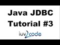 Java JDBC Tutorial - Part 3: Updating Data in a MySQL Database
