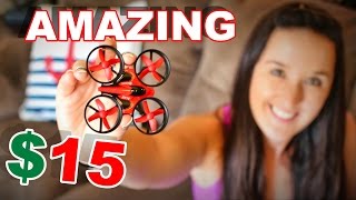 $15 Tiny Whoop - Eachine E010 - Blade Inductrix Killer Review - TheRcSaylors