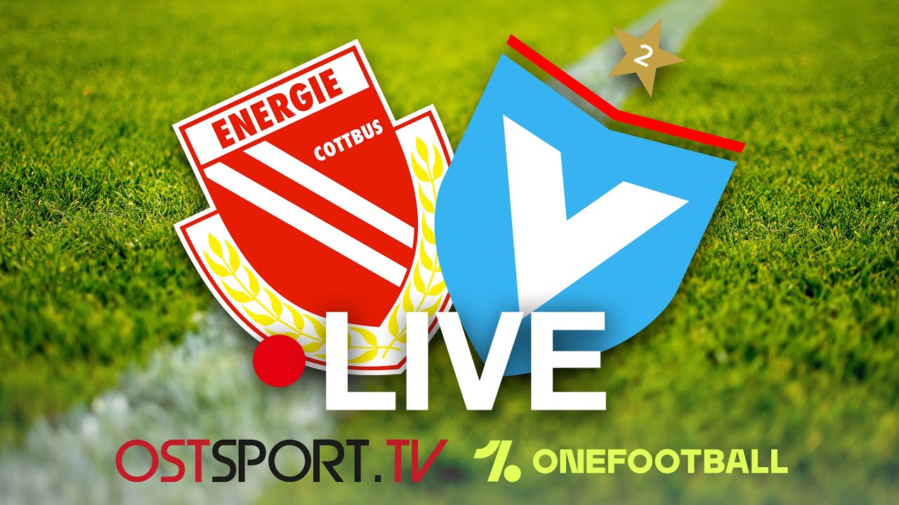 LIVE! FC Energie Cottbus - FC Viktoria 1889 Berlin | Regionalliga ...