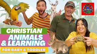 LEARNING ABOUT ANIMALS | Visting the Wild Life Command Center! Christian Baby & Toddler Videos