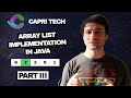 ArrayList Implementation in Java: Build It From Scratch (Part III)