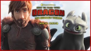 HOW TO TRAIN YOUR DRAGON || THE HIDDEN WORLD || Official Trailer  || 01 Feb 2019