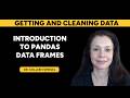 Pandas DataFrames Explained —Create, Modify and Understand Missing Data in Python Dr Colleen Spiegel