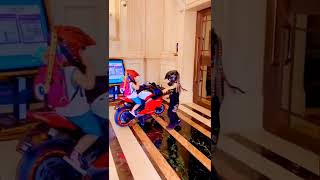 luxury expensive Top Motor Bike baby|Amazing Fun game playing for kids|children|| বেবী মোটরসাইকেলে