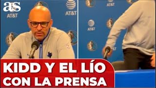 El ENGANCHÓN de KIDD con un periodista a cuenta de DONCIC