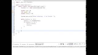 Using a Sentinel to Terminate a Program (Java)