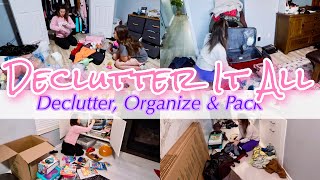 ✨DECLUTTERING FOR THE MOVE! ✨DECLUTTER, PACK & ORGANIZE WITH ME 2024 | HUGE CLEANING MOTIVATION