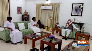 Kerala opposition leader meets Governor over fire in state secretariat