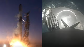 SpaceX Starlink 147 launch and Falcon 9 first stage landing, 19 March 2024