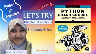 #39 Let's Code Python Crash Course | studywithnova