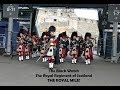 Scottish Army Bands parade Edinburgh's Royal Mile - [4K/UHD]