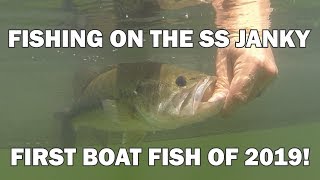 Prespawn Jon Boat Fishing (First Fish on my Boat 2019!!)