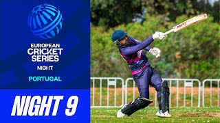 🔴 ECSN Portugal, 2025 | Night 9 | 11 Feb 2025 | T10 Live Cricket | European Cricket