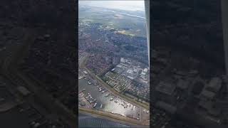 Flying over Yerseke from EHMZ. For longer videos  see my channel #shorts