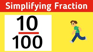 How to Simplify the fraction 10/100 (Simplest Form) || 10/100 Simplified