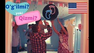 AQShda bolani jinsini qanday bilsa bo'ladi? | Biz qanday bildik | Bizning  Gender reveal yeg'inimiz