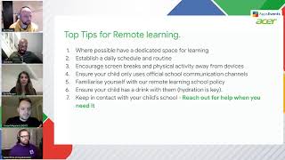 Parent Webinar - Supporting Your Child With Remote Learning