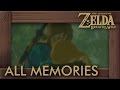 Zelda Breath of the Wild - All Memories (Zelda & Link Cutscenes) Full Past Story