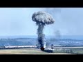 russian tank destroyed in spectacular explosion in ukraine