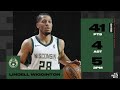 Lindell Wigginton Explodes for a CAREER-HIGH 41 PTS on 14/19 FG vs. Stars