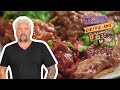 Guy Fieri Eats All-You-Can-Eat Korean BBQ | Diners, Drive-Ins and Dives | Food Network