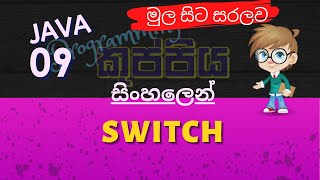 Switch Statements | Java Sinhala Tutorial | Part 09