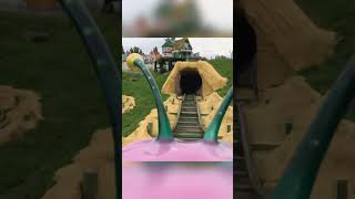 Crazy ride Wacky Worm Brucomela - Valle degli Gnomi giostra Fiabilandia #shorts