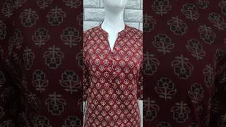 Ajrak Print Top For Ladies 😍