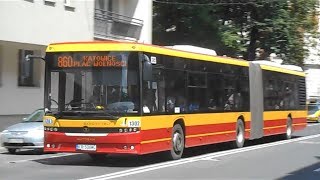 Autosan Sancity 18LF #1302 [LZ Lazar Zendek] i Ikarus 280 #118 [PKM Katowice] 03.07.14 linie 860, 7