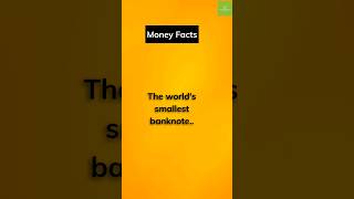 🌍 Exploring World's smallest & Largest Banknotes #money #moneyfacts #shorts #cash