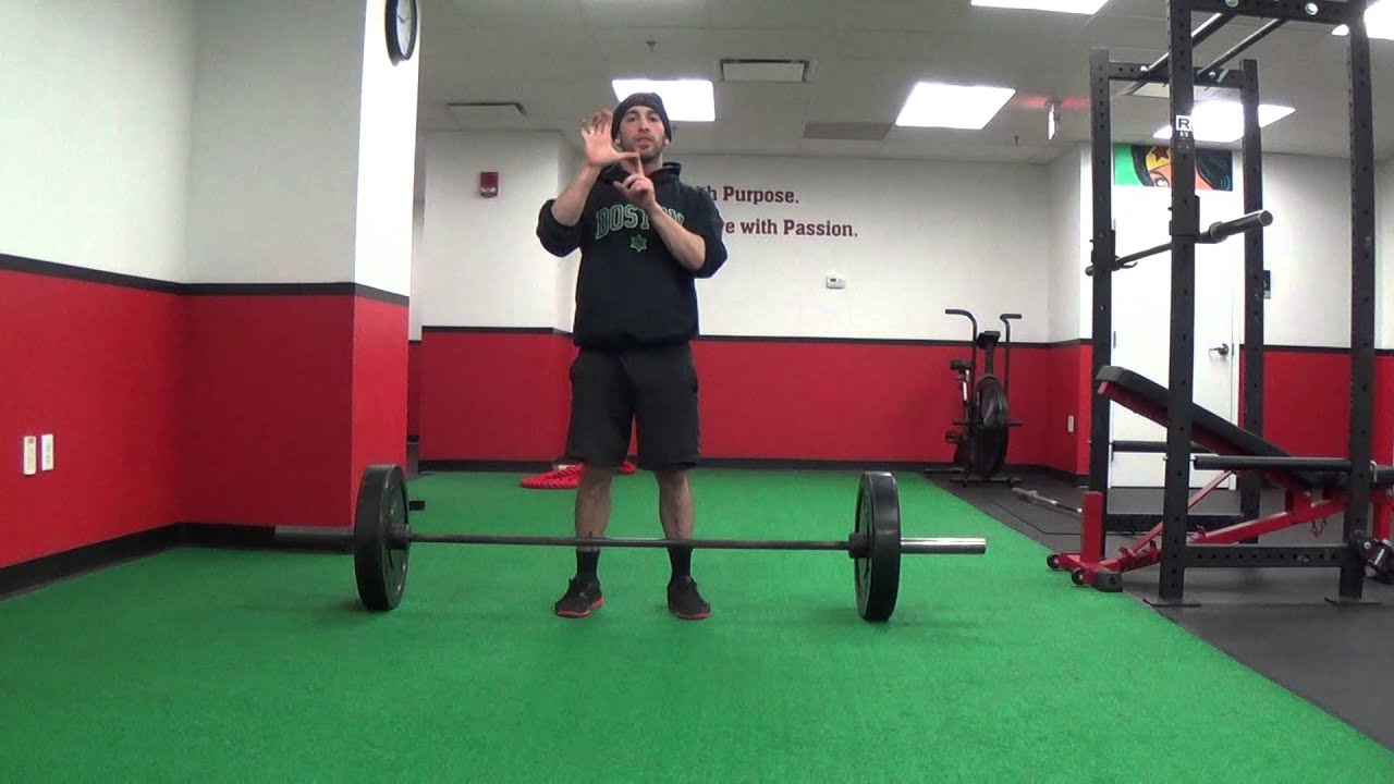 Conventional Deadlift Technique Youtube
