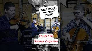 Espresso -  Sabrina Carpenter Violin & Cello Cover #top40hits #request