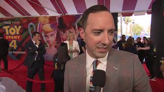 Toy Story 4 Los Angeles World Premiere - Itw Tony Hale (official video)