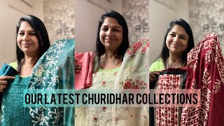 OUR LATEST CHURIDHAR COLLECTIONS| REVATHY WEDDING COLLECTIONS MUVATTUPUZHA |MOB:8086575564