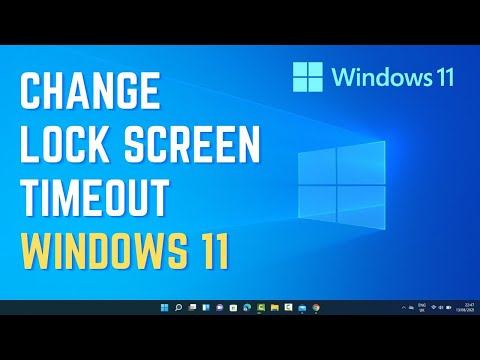 How to Change Lock Screen Timeout Setting in Windows 11 | Step-by-Step Guide (2024)