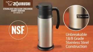 Zojirushi Stainless Vacuum Creamer / Dairy Server SH-MAE10