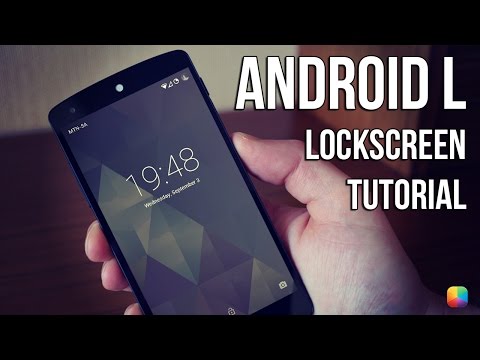 Android L Lockscreen Tutorial Android L Lockscreen Tutorial