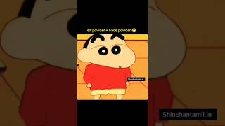 shinchan face powder comedy