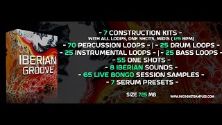 IBERIAN GROOVE SAMPLES [TRIBAL, AFRO, HOUSE]. Kits, Loops, Serum Presets, Live Bongo Session