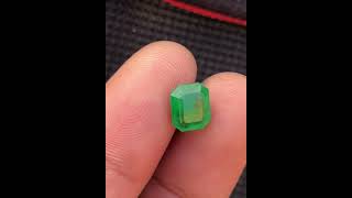 Beautiful faceted Natural Emerald available for sale. from Zambia emerald Weight : 2.25 carat