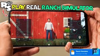 How To Download Ranch Simulation In Android __  Dracula gaming