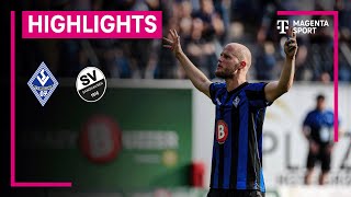 SV Waldhof Mannheim - SV Sandhausen | Highlights 3. Liga | MAGENTA SPORT