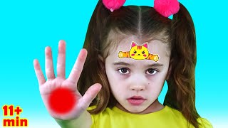 Boo Boo Song Again + Color song + more Kids Songs & Videos with Nick and Poli