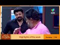 ennum sammatham highlights of the week mazhavilmanorama