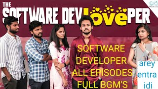 Software developer  all episodes FULL BGM'S||ft. Shannu and vaishnavi ❤️