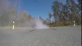 Cadillac CTS V2 6 Speed Manual Burn out