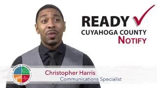2016 ReadyNotify - Free Alert System for Cuyahoga County