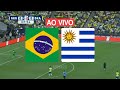 Uruguai x Brasil ao vivo | Quartas de final da Copa América