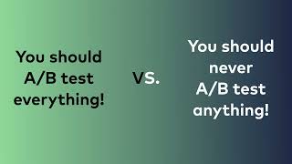 A/B Testing Course 007: Mindset question. Conversion Rate Optimization or Research?