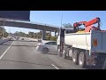 Aussiecams - Terrifying moment for this driver on the Mitchell Fwy WA